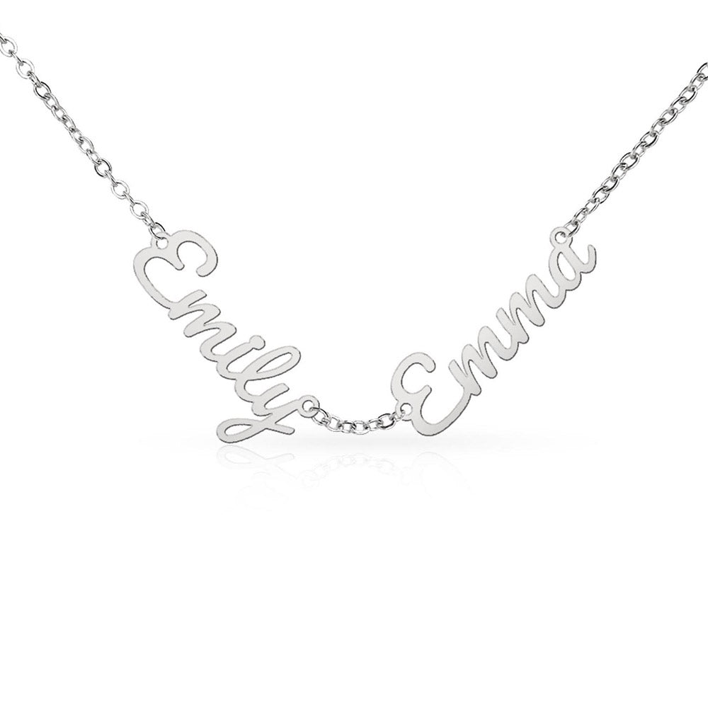 Custom Multiple Names Necklace | Everyone You Love, One Necklace | Personalized Mom Gift, Grandma Gift, Kids Names Jewelry
