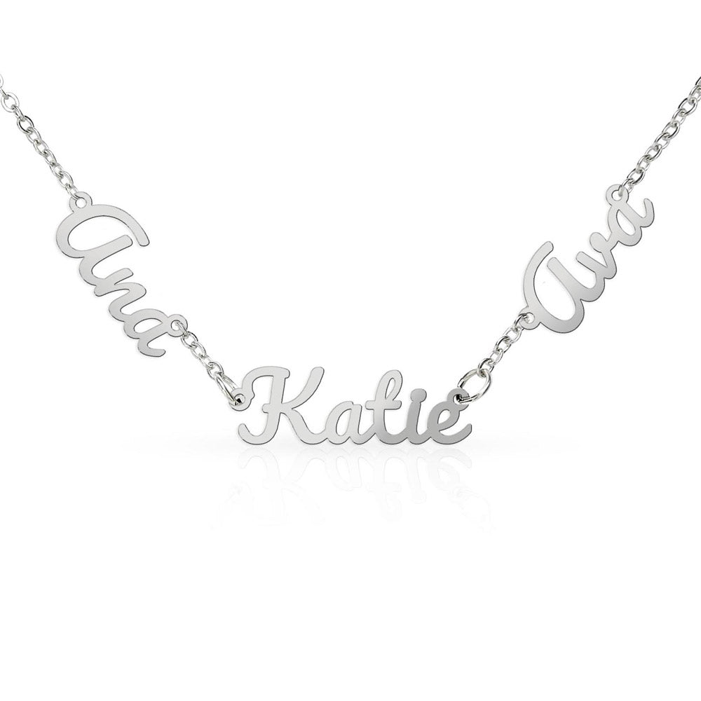 Custom Multiple Names Necklace | Everyone You Love, One Necklace | Personalized Mom Gift, Grandma Gift, Kids Names Jewelry