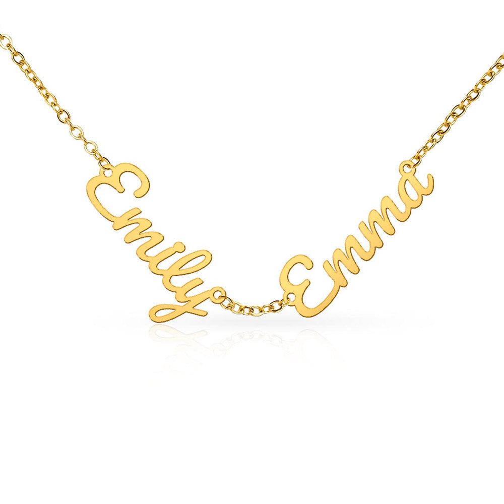 Custom Multiple Names Necklace | Everyone You Love, One Necklace | Personalized Mom Gift, Grandma Gift, Kids Names Jewelry